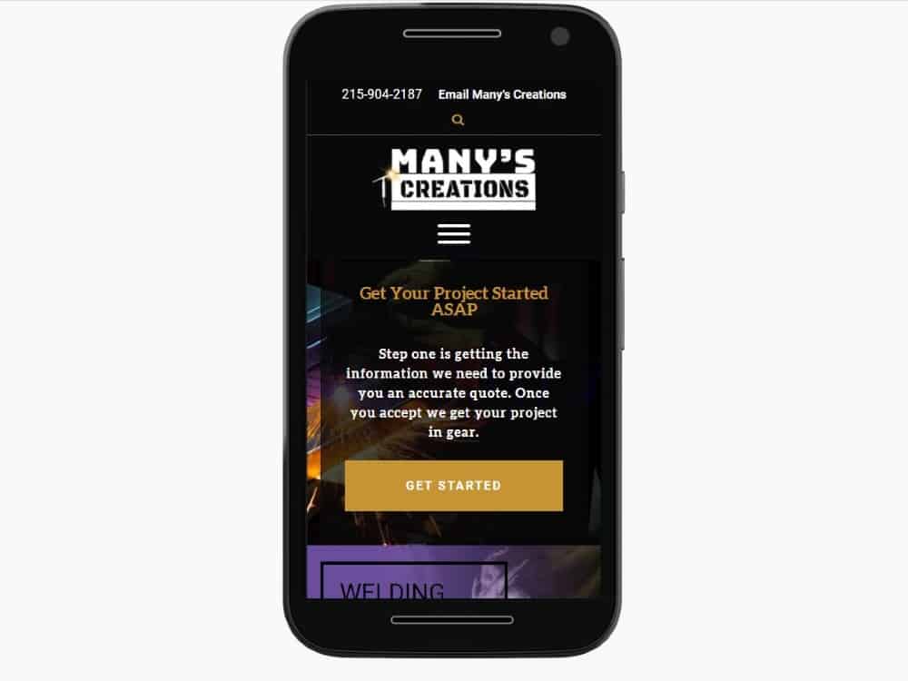 mobile first design mcwelding.com