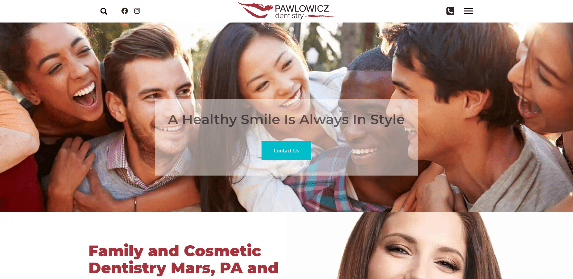 Pawlowicz Dentistry Homepage